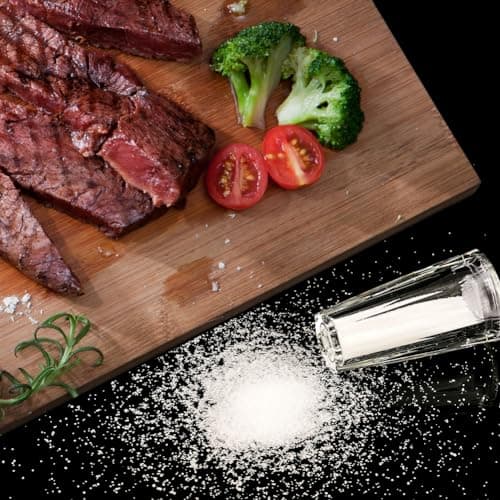 Maxistal Salt and Pepper Shaker Set Spice Dispenser Refillable Design Cut Crystal Seasoning Shaker Kitchen Decor for Cooking Table,RV,Dinner Party,Camping BBQ (T-03) 6