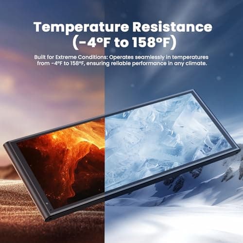 9.26" Carplay Screen for Car, Wireless Portable Car Play Screen for Apple CarPlay & Android Auto, OTA Updates, Backup Camera, Bluetooth 5.0, Mirror Link, Voice Control, GPS Navigation, FM 8