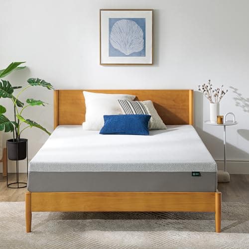 Zinus 8 Inch Ultima Memory Foam Mattress [New Version], Full, Fiberglass Free, Medium Firm Feel, Breathable Airflow Memory Foam, Certified Safe Foams & Fabric, Mattress in A Box