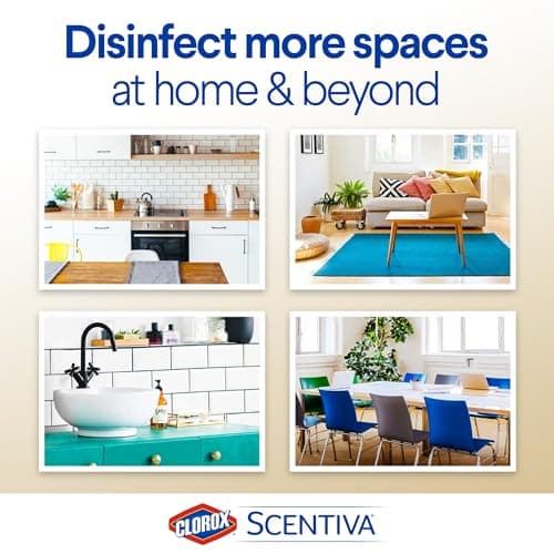 Clorox Scentiva Wipes, Bleach Free Cleaning Wipes - Tuscan Lavender & Jasmine, 70 Count (Pack of 6) (31629) 8