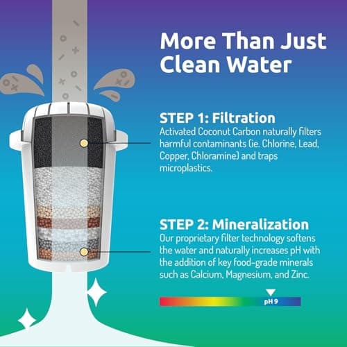 Invigorated Water Alkaline Water Purification Unit, White, Plastic, pH001 Filter Included, Convenient Anti-Slip Design 7