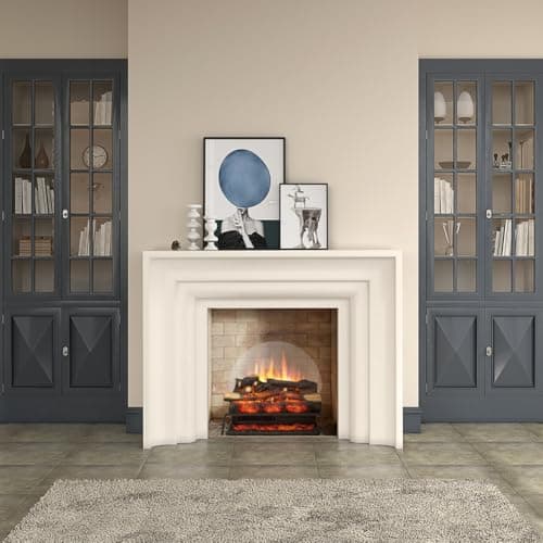 LegendFlame 23" W Free Standing Electric Fireplace Log Set (EF290), Fireplace Insert, Heater 750W/1500W, Crackling Sound, Remote Control 7