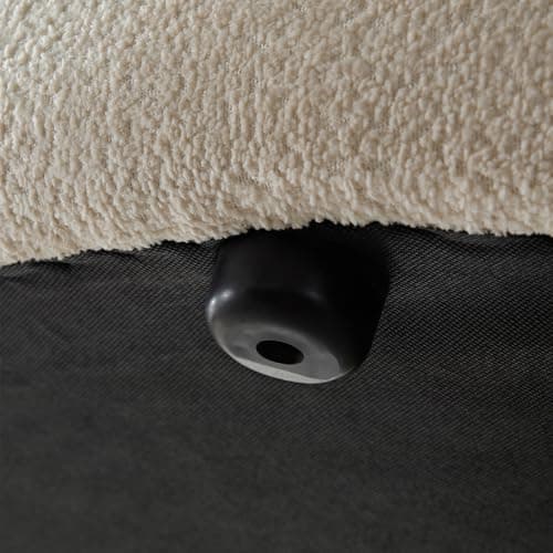 YOPENG 135.4" Curved Sofa Luxury Couch for Living Room, Modern Beige Sectional Sofas, Oversized Boucle Couches with Chaise, Deep Couch, Comfy Minimalist Sofa for Home Office Apartment, Right Facing 7