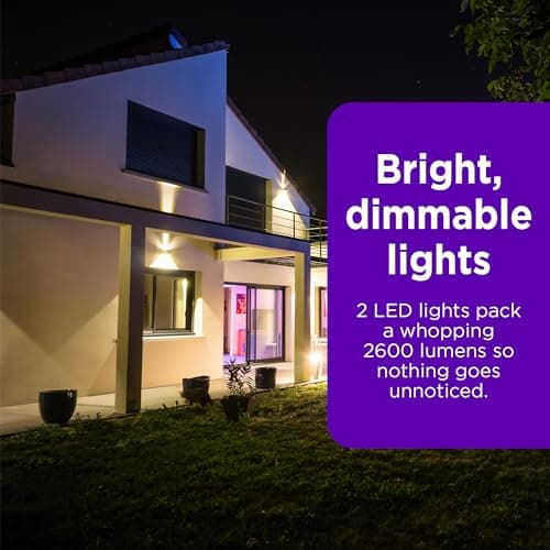 Roku Floodlight Camera for Home Security, Wired Outdoor 1080p HD Security Cam with 270° Night Vision, Dimmable Floodlights, Motion & Sound Detection, Remote Monitoring, 90-Day Subscription (Renewed) 5