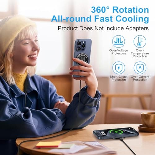 for Samsung Wireless Charger Fast Charging Pad 15W Wireless Magnetic Magsafe Charger for Samsung Galaxy S26 Ultra S25 Ultra S24 Plus S23FE S22 S21 Z Flip7/Fold7,iPhone 17 Pro Max 16Plus,Pixel 10Pro 9 5