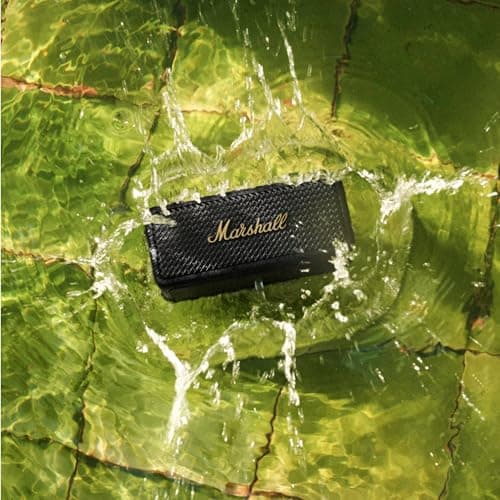 Marshall Emberton II Portable Bluetooth Speaker, Black & Brass 5