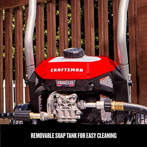 CRAFTSMAN Electric Pressure Washer, Cold Water, 2100-PSI, 1.2 GPM, Corded (CMEPW2100) 6