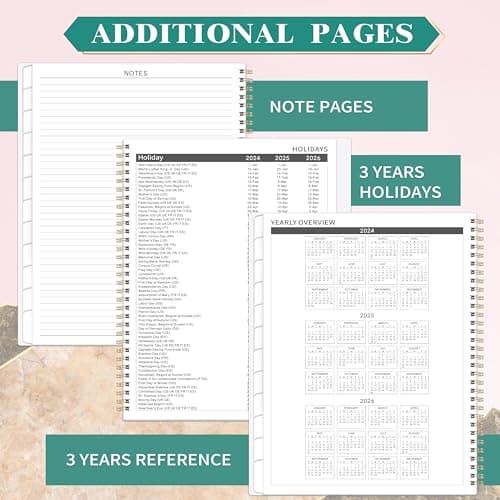 2024-2026 Monthly Planner - 8.5'' x 11'' Calendar 6