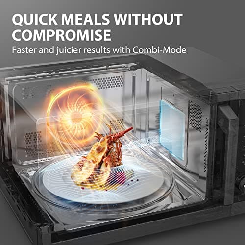 TOSHIBA Countertop Microwave Oven Air Fryer Combo, Inverter, Convection, Broil, Speedy Combi, Even Defrost, Humidity Sensor, Mute Function, 27 Auto Menu&47 Recipes, 1.0 cu.ft/30QT, 1000W 5