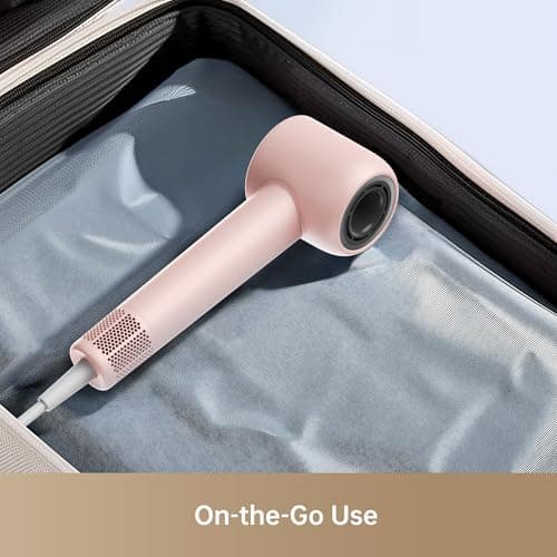 Dreame Gleam Hair Dryer for Women – Powerful Fast Drying, Lightweight, 200M Negative Ions for Frizz-Free Shine, Low Noise, Intelligent Temperature Control, 4 Temp Settings, Compact & Ergonomic Design 6