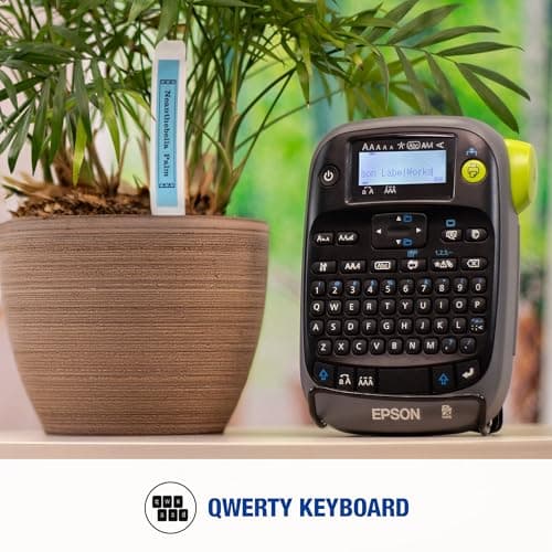 LABELWORKS Epson LW-PX300 Industrial Label Maker for Office – Compatible with Stickers, Magnets, and Shrink Tube, Portable Handheld Design, Label Maker and Tape Only 7