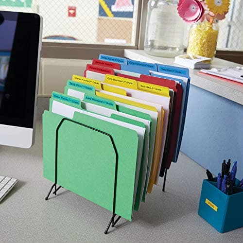 DYMO Desktop Label Maker LabelManager 360D Rechargeable Hand-Held Label Maker, Easy-to-Use, One-Touch Smart Keys, QWERTY Keyboard, Large Display, For Home & Office Organization 6