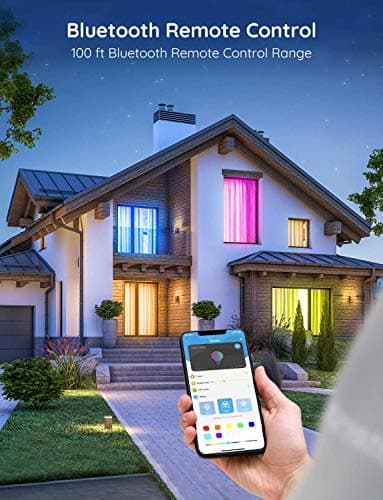 Govee LED Light Bulb Dimmable, Music Sync Color Changing, A19 7W 60W Equivalent, No Hub Required Multicolor Bluetooth Light Bulbs with App Control for Party Home (Don't Support WiFi/Alexa) 3