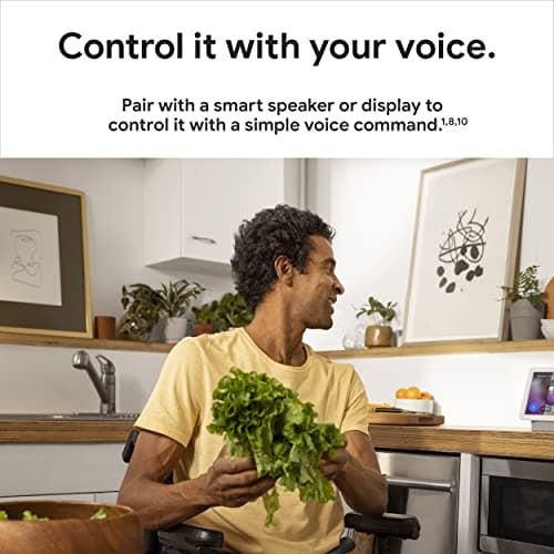 Google Nest Cam with Floodlight - Outdoor Camera - Floodlight Security Camera, White, 1 Count (Pack of 1) 8