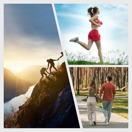 DWTWLE 4D Cloud Insoles for Men and Women Insoles Men Super Soft Anti-Fatigue, Shock Absorption, Relieve Foot Pain, (Black, Men: US 7-11) 5