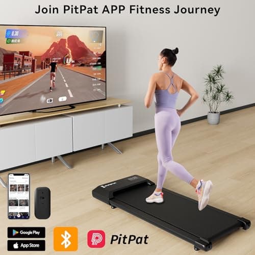 Superun Walking Pad with 6% Incline, Under Desk Treadmill for Home Office, 3 in 1 Portable Walking pad Treadmill with Remote Control and LED Display, 2.5HP Quiet Mini Treadmills, 300 lbs Capacity 6