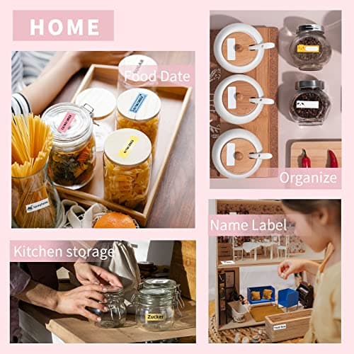 Phomemo D30 Bluetooth Label Printer - Monochrome, Portable, Rechargeable, Compatible with iOS & Android 6