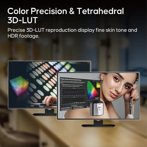 Osee G7 Pro 7’’ 3000Nits Camera Monitor, Touchscreen Camera Control HDR Field Monitor with 3G-SDI & 4K HDMI in/Out, Touch Focus Tracking for FX3/ A7 IV/EOS R5 II/EOS R8/ Z9/ Z6 III/ZV-E10M2 6