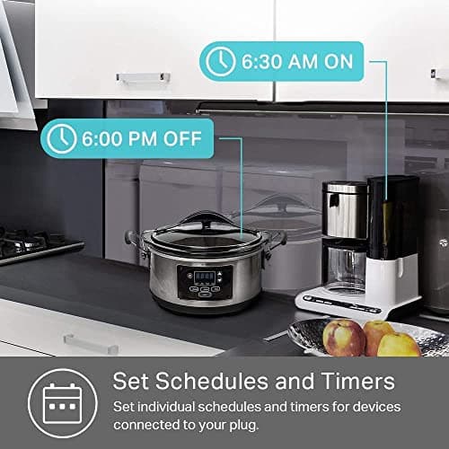 Kasa Smart Plug HS103P4, Smart Home Wi-Fi Outlet Works with Alexa, Echo, Google Home & IFTTT, No Hub Required, Remote Control, 15 Amp, UL Certified, 4-Pack, White 7