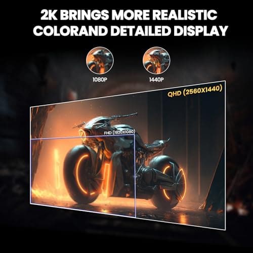 CRUA 27'' Gaming Monitor 360HZ 2k 1440P 120%sRGB IPS Computer Display Screen, Height/Pivot/Swivel/Tilt Adjustable Vertical Monitor Support FreeSync,Built in Speaker, DP1.4 & HDMI2.1, Wall Mount-Black 5