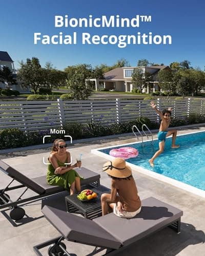 eufy Security eufyCam 3 4-Cam Kit,Security Camera Outdoor Wireless,4K Camera with Integrated Solar Panel, Forever Power,Face Recognition AI,Expandable Local Storage,Spotlight, 2.4 GHz Wi-Fi(Renewed) 5