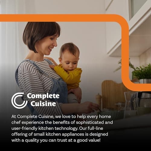 Complete Cuisine CC-SL-6100-LL-SS 6-Quart Oval Slow Cooker with Locking Lid and Stainless-Steel Exterior 5