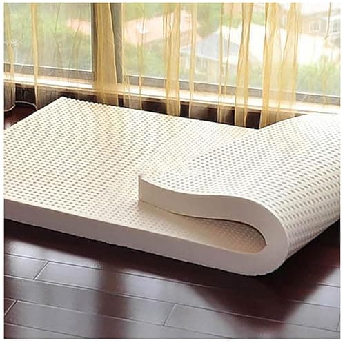 4" Mattress Topper - Dual Side Flippable - Organic Latex Mattress Topper -4 Inch - Certified Latex Foam Bed Pad,10cm,60x130cm(23X51in)