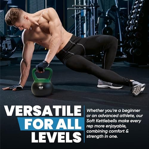 bintiva Soft Kettlebells - Sea and Iron Sand Filled Weights for Women and Men - Color Coded Kettle Bell Sets … 6