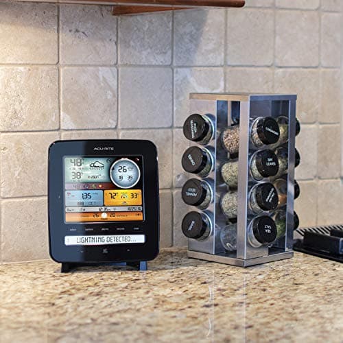 AcuRite Iris Wireless Home Weather Station, Indoor/Outdoor Temperature, Humidity, Wind Speed, Wind Direction, Rain Gauge, Lightning Detection 5