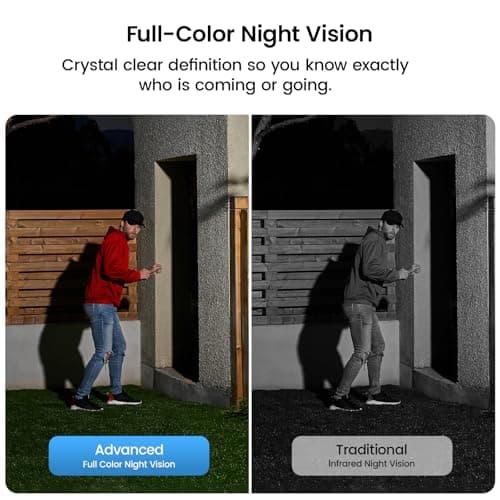 aosu 2K Solar Camera Outdoor Wireless, Cameras for Home Security, WiFi Camera for Home Surveillance with Spotlight Color Night Vision, PIR/AI Motion Detection, 2-Way Talk, IP66 Waterproof 5