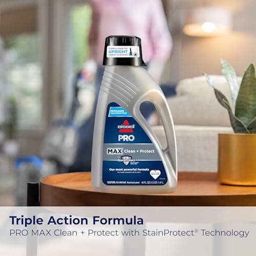 BISSELL TurboClean, Upright Carpet Cleaner, Pro Max Clean & Protect + Oxy Urine Eliminator Formula Included, 3952 5