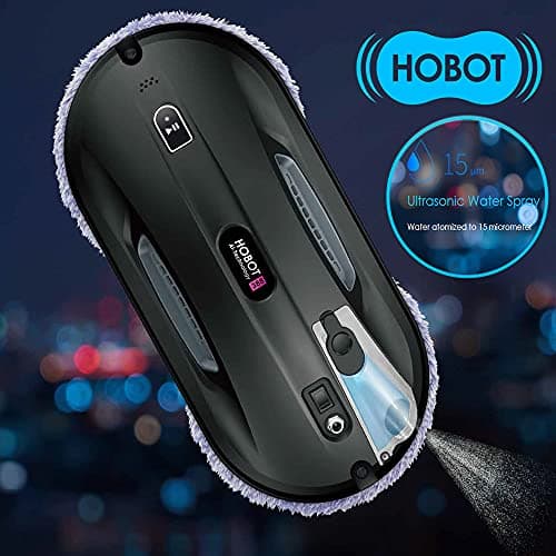 HOBOT-388 Window Glass Cleaning Automatic Smart Robot Cleaner with Ultrasonic Water Spray and Control via Smartphone or Remote 4