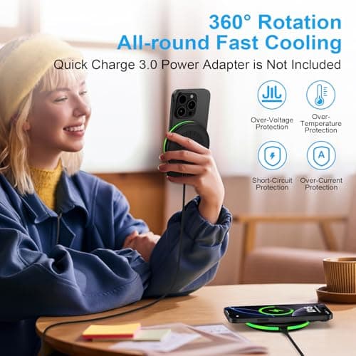 Wireless Charger for Google Pixel 10 Pro XL 10 Pro Fold 9a 8,15W Wireless Charging Station Android Phone Wireless Fast Charging Pad for Samsung Galaxy S25 Ultra/Edge/Z Fold7 Flip7/S24 Plus/S23FE 5