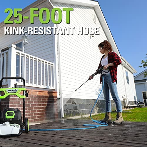Greenworks 2000 PSI 1.2 GPM Pressure Washer (Open Frame GPW2003) GPW2003 11