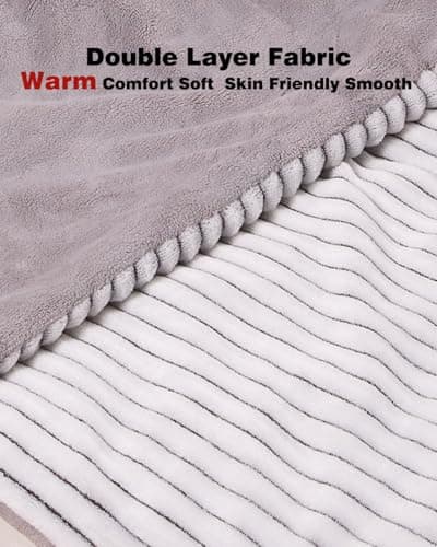 ZonLi Heated Weighted Blanket 15lbs, 60"x80" Queen Size, Weighted Electric Blanket for Adults, Heavy Blanket Fast Heating with 10 Levels, 9H Timer Setting, Soft Warm Flannel Washable with Glass Beads 8