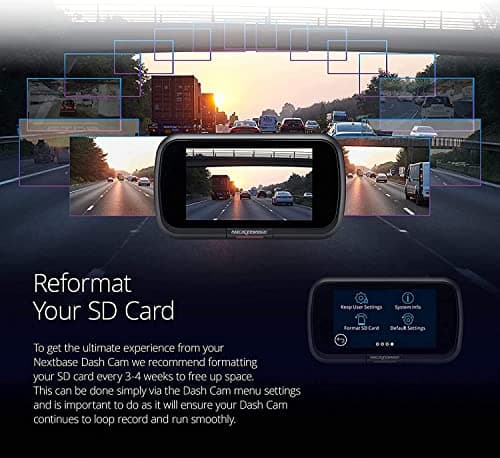 Nextbase 522GW Dash Cam Plus Rear Cam & 32GB Micro SD Card Bundle - QHD 1440p w/Wi-Fi and Bluetooth, Emergency SOS, Alexa, Night Vision, Parking Mode, 140° Wide Recording 5