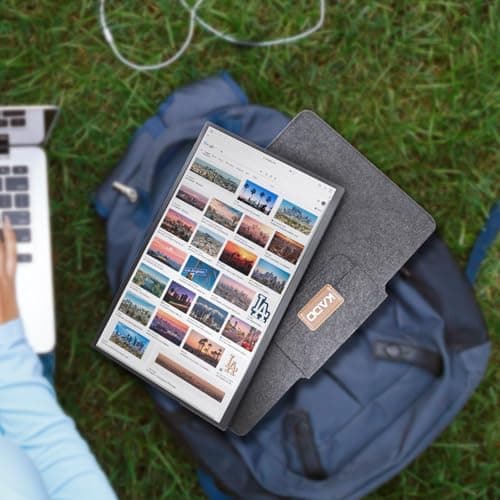 Kado 15.6 Inch Portable Monitor Case Sleeve Bag Made for Sceptre Kado MNN KYY InnoView Yxk ForHelp AYY VisionOwl Yodoit Uperfect ViewSonic ASUS Dell Lenovo 15.6" Portable Display Monitors 15.55"x9.25" 7