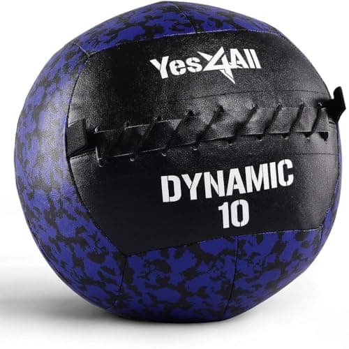 Yes4All Wall Ball - Soft Medicine Ball/Wall Medicine Ball for Full Body Workout and Strength Exercise 20 LB