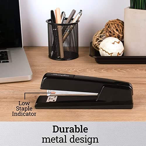 Swingline Stapler, 30 Sheet Capacity, 747 Classic Stapler, Jam Free, Metal, Black (74701) 7