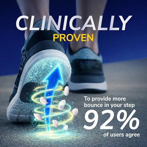 Dr. Scholl's® 24-Hour Energy Multipurpose Insoles, Returns Energy with Every Step, Relieves Foot Pressure & Tired Achy Feet, Memory Foam & Gel Insert, Women's Shoe Size 6-10, 1 Pair 8