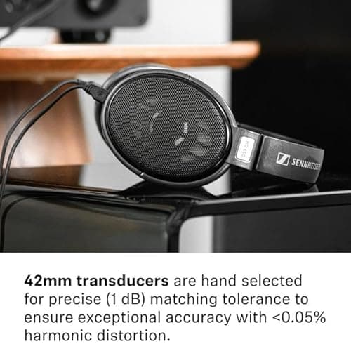 Sennheiser Consumer Audio HD 650 - Audiophile Hi-Res Open Back Dynamic Headphone, Titan 6