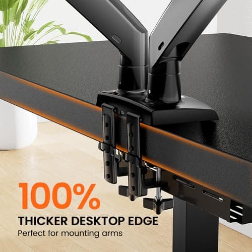 ErGear Whole-Piece Desk Computer Workstation Ergonomic Memory Controller Height Adjustable Standing Desk, 40*24inch, Black 6