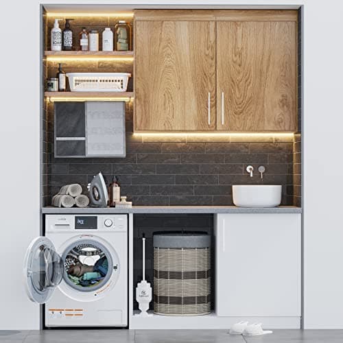 KoolMore 2-in-1 Front Load Washer and Dryer Combo, 2.7 Cu. Ft., for Apartment, Dorm, RV, 16 Wash and 4 Dry Cycles, Compact Space Saver [White] [120V] (FLC-3CWH) 5