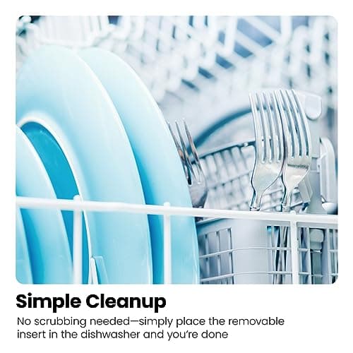 Chefman 6 Quart Slow Cooker with Locking Lid, Ceramic Crock with Portable Cook and Carry Travel Latching Lock, Large Easy Clean Dishwasher Safe Pot Insert, Manual 3 Heat Settings, Stainless Steel 7