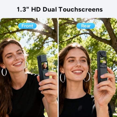 SJCAM C300 Essential Combo, 4K Action Camera,Magnetic Body Cam & Handheld Detachable Design, Vlogs for Content Creators YouTube Streaming,7Hour Power,Stabilization,Waterproof, Black 6