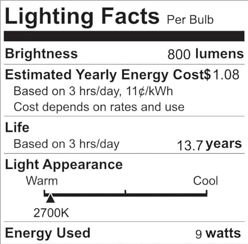 Govee Smart Light Bulbs, WiFi & Bluetooth Color Changing Light Bulbs, Music Sync, 16 Million DIY Colors RGBWW Color Lights Bulb, Work with Alexa, Google Assistant Home App, 800 Lumen, 2 Pack 9