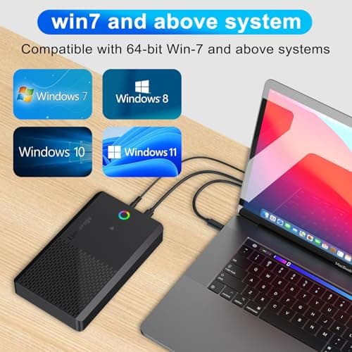 NEW 14TB Retro Gaming Hard Drive Preloaded with 98000+ Games | Plug & Play for 7 Gaming Systems | 9800+ 3D & 1000+ High-End PC Games | USB 3.1 Portable External Hard Drive for Windows PC 7/8/10/11 5