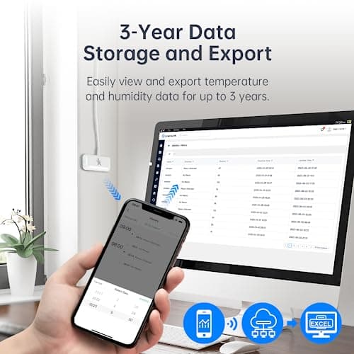 LinknLink Emotion Wi-Fi Radar Motion Sensor, Human Movement Detection, Smart Home Compatible, Compatible with Alexa and Google Home, No Hub Required 8