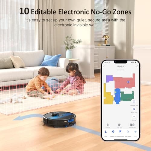 Lubluelu Robot Vacuum Self Emptying,Hands-Free Up to 60 Days,4000pa Robot Vacuum and Mop Combo, Lidar Navigation,WiFi/App/Alexa,Self-Charging,3 in 1 Robotic Vacuum for Pet Hair Hard,Floor,Carpet 8