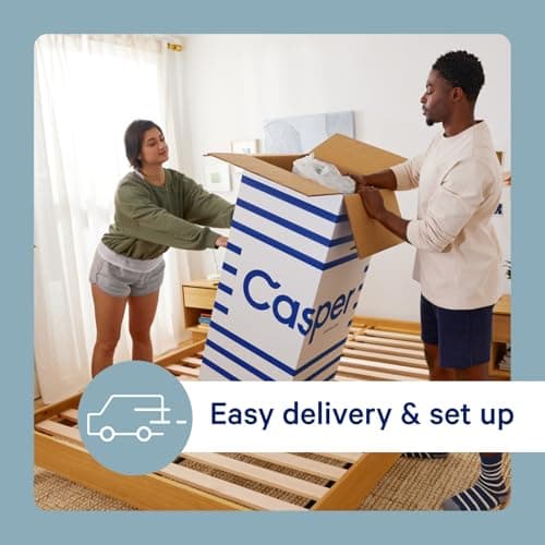 Casper Sleep Element Queen Mattress - Medium Feel - Motion Isolation - Breathable, Cooling Memory Foam - 100-Night Trial - CertiPUR-US 7